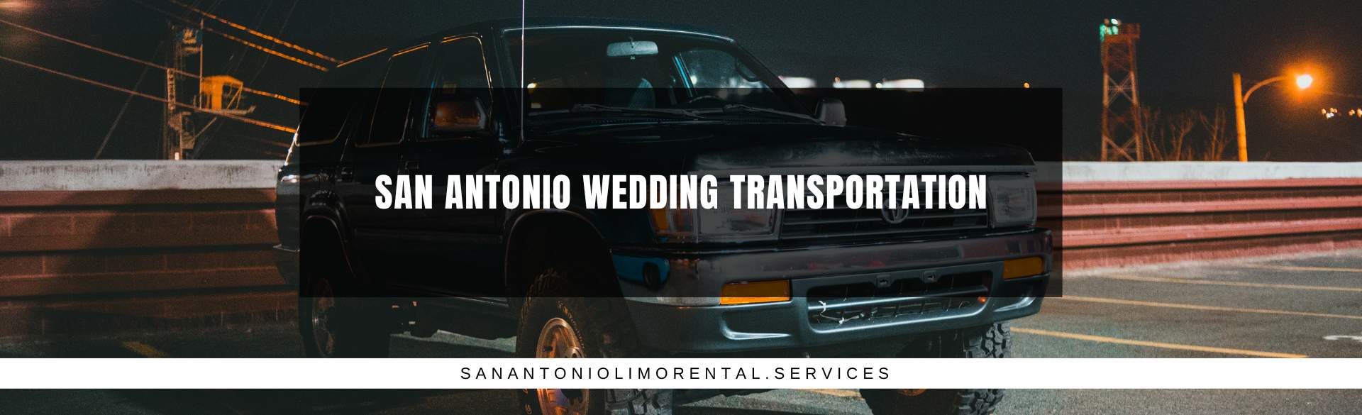 San Antonio Wedding Transportation