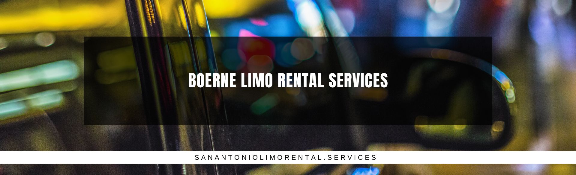 Boerne Limo Rental Services
