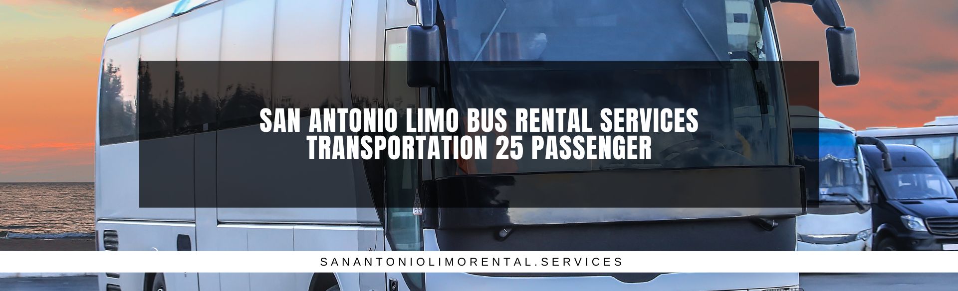 San Antonio Limo Bus Rental Services Transportation 25 passenger