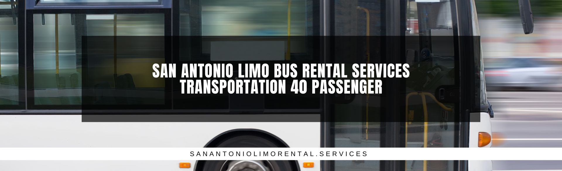 San Antonio Limo Bus Rental Services Transportation 40 Passenger