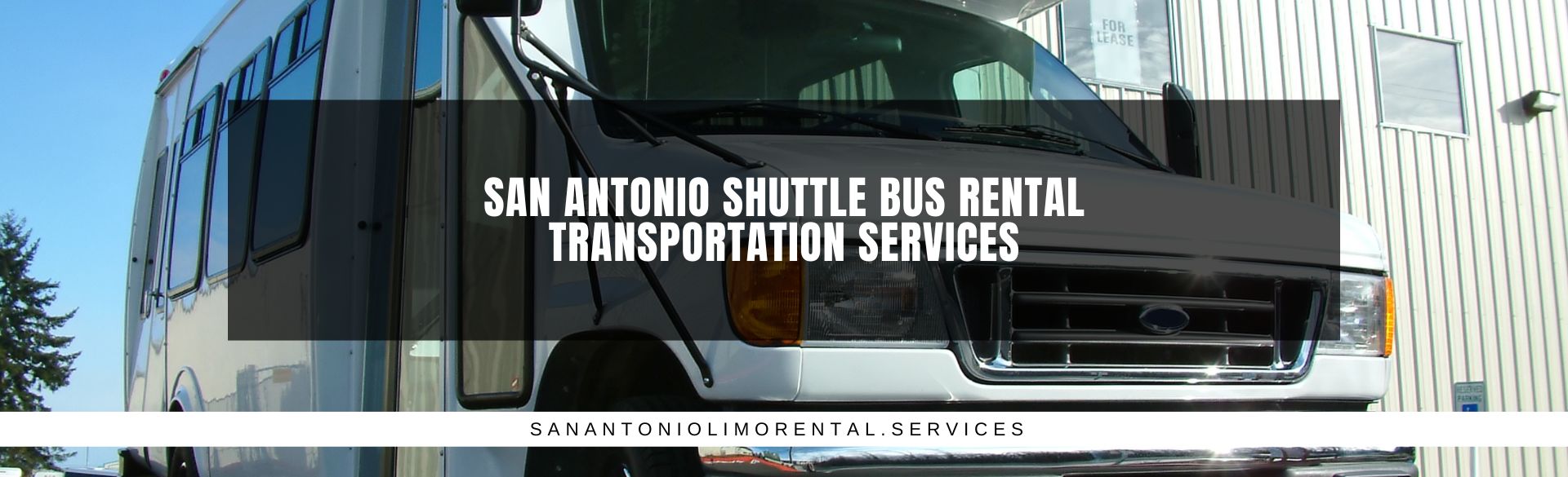 San Antonio Shuttle Bus Rental Transportation Services