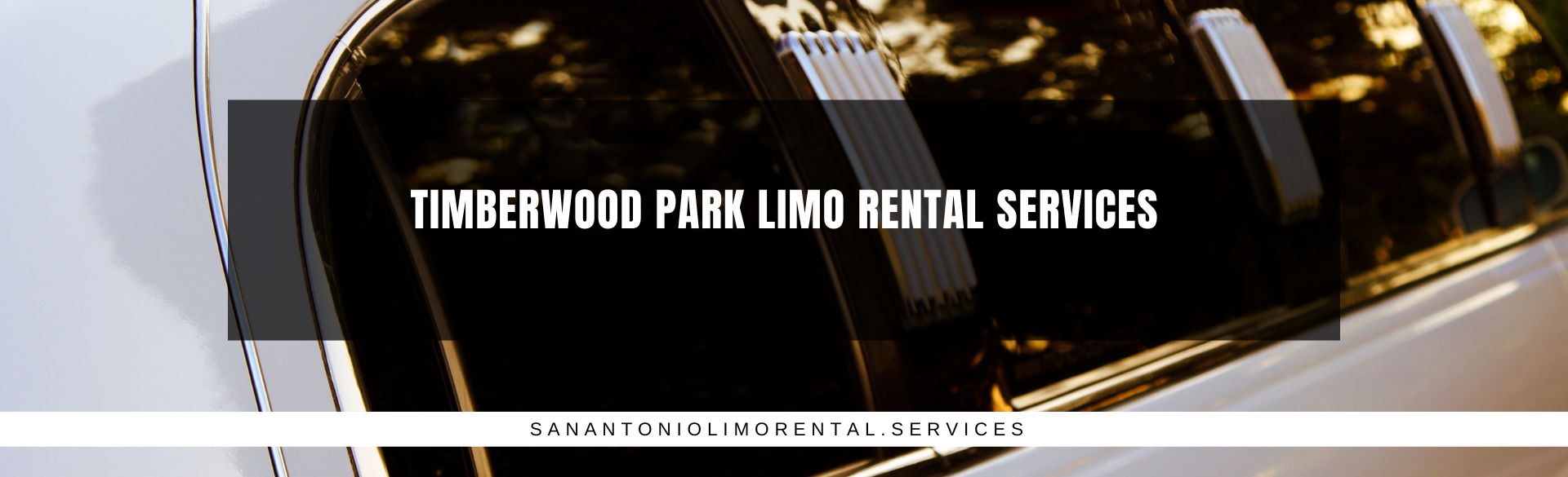 Timberwood Park Limo Rental Services